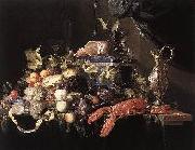 unknow artist Classical Still Life, Fruits on Table Spain oil painting artist